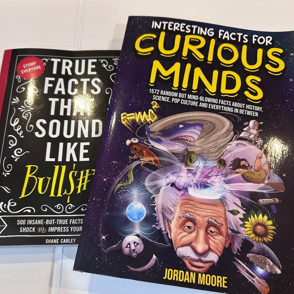 Interesting Facts for Curious True Facts That Sound Like Bullshit Books Lot